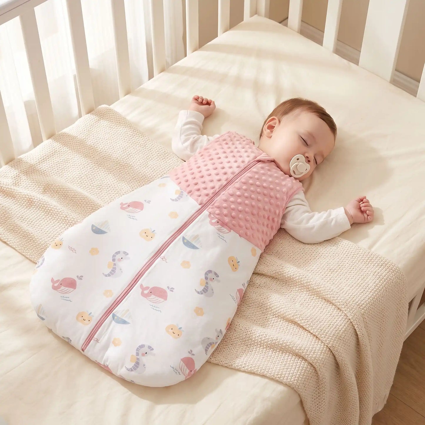 GIGOTEUSE BEBE PRINTAUTOMNE ROSE TENDRE