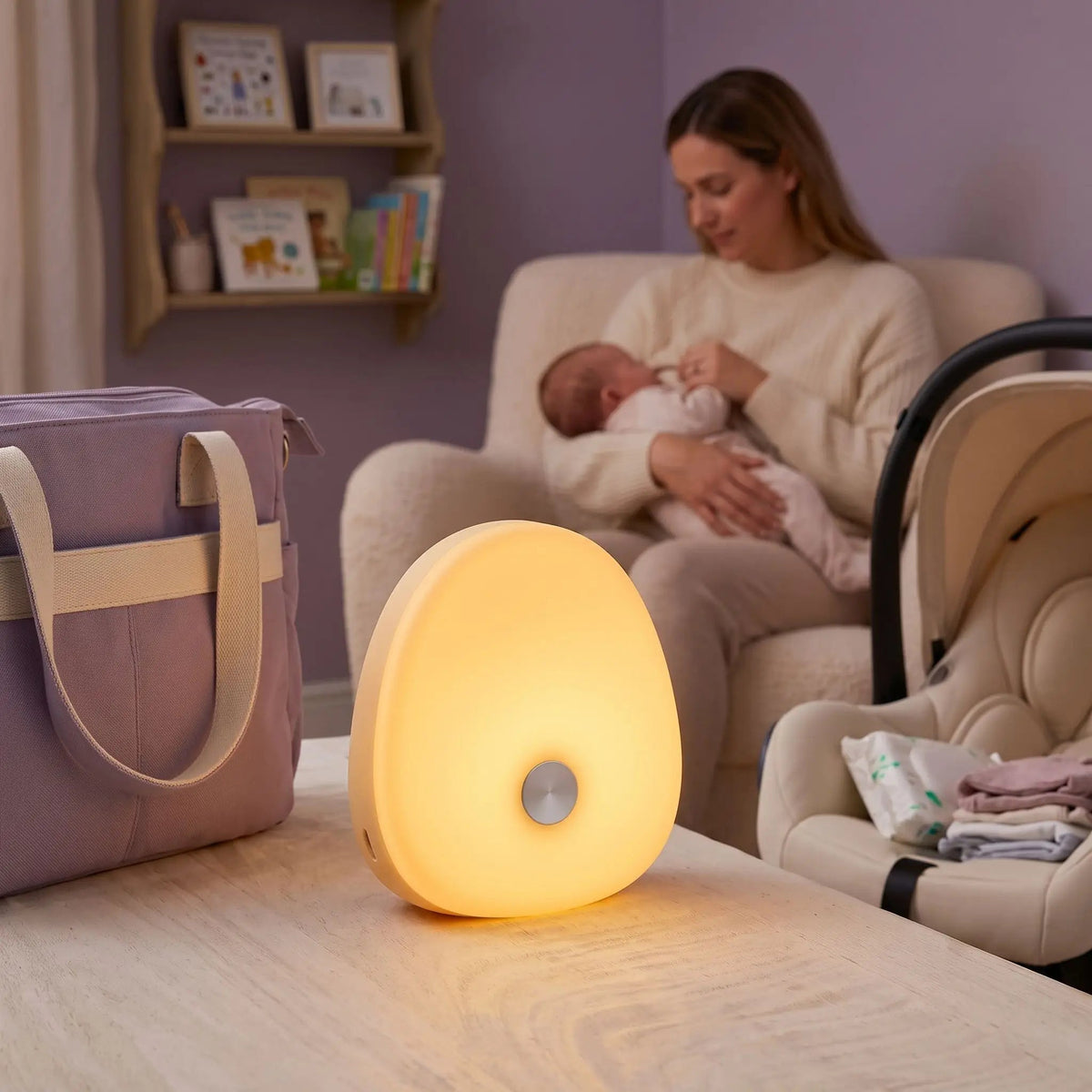 Veilleuse bruit blanc | Sommeil Paisible™ - Mon accessoire Bébé