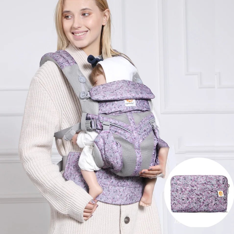 BreathBabyBag™ - Mauve Lavande - Mon accessoire Bébé