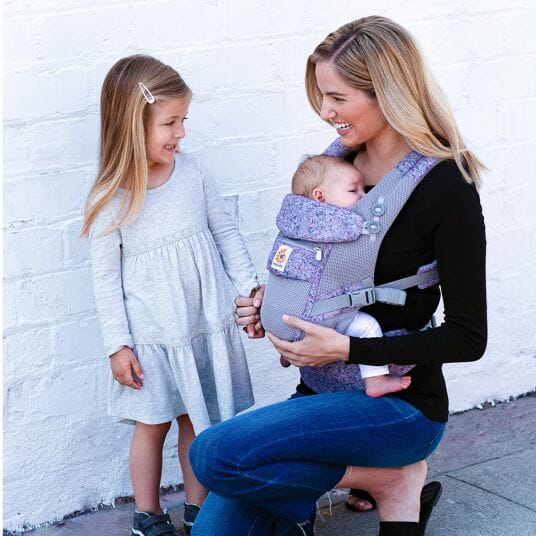 BreathBabyBag™ - Mauve Lavande - Mon accessoire Bébé