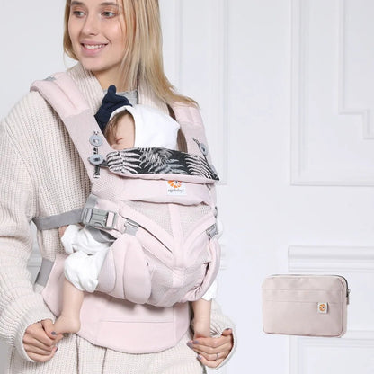 BreathBabyBag™ - Rose Maille - Mon accessoire Bébé