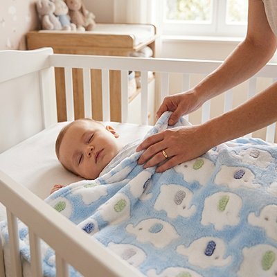 Couverture bébé | SoftTrunk™ - Mon accessoire Bébé