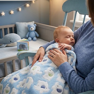 Couverture bébé | SoftTrunk™ - Mon accessoire Bébé