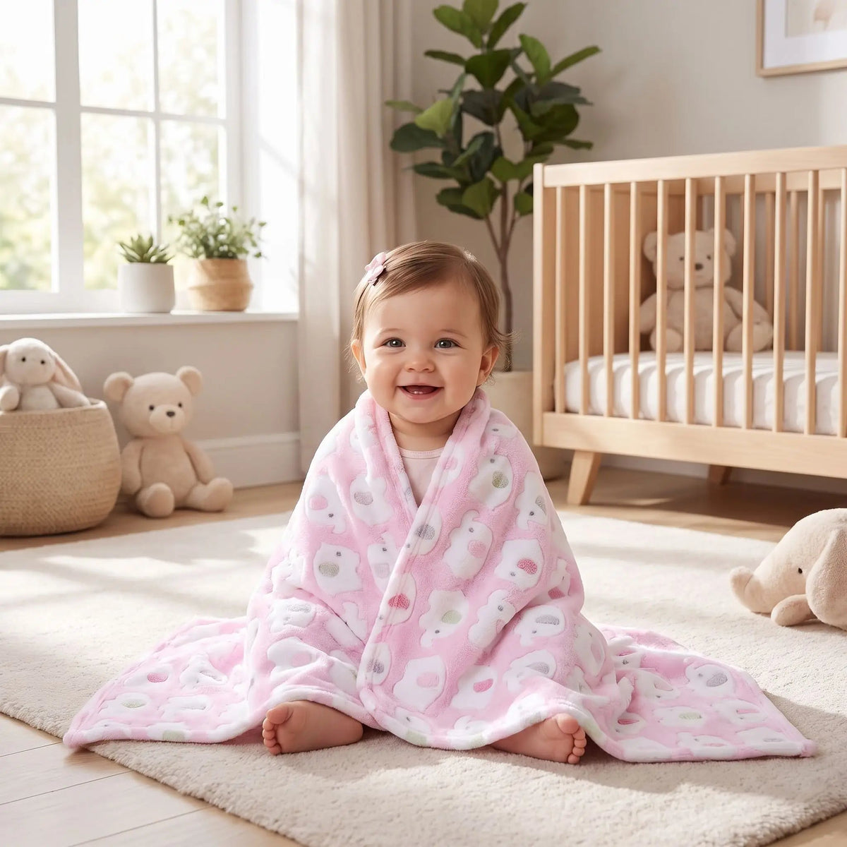 Couverture bébé | SoftTrunk™ - Mon accessoire Bébé