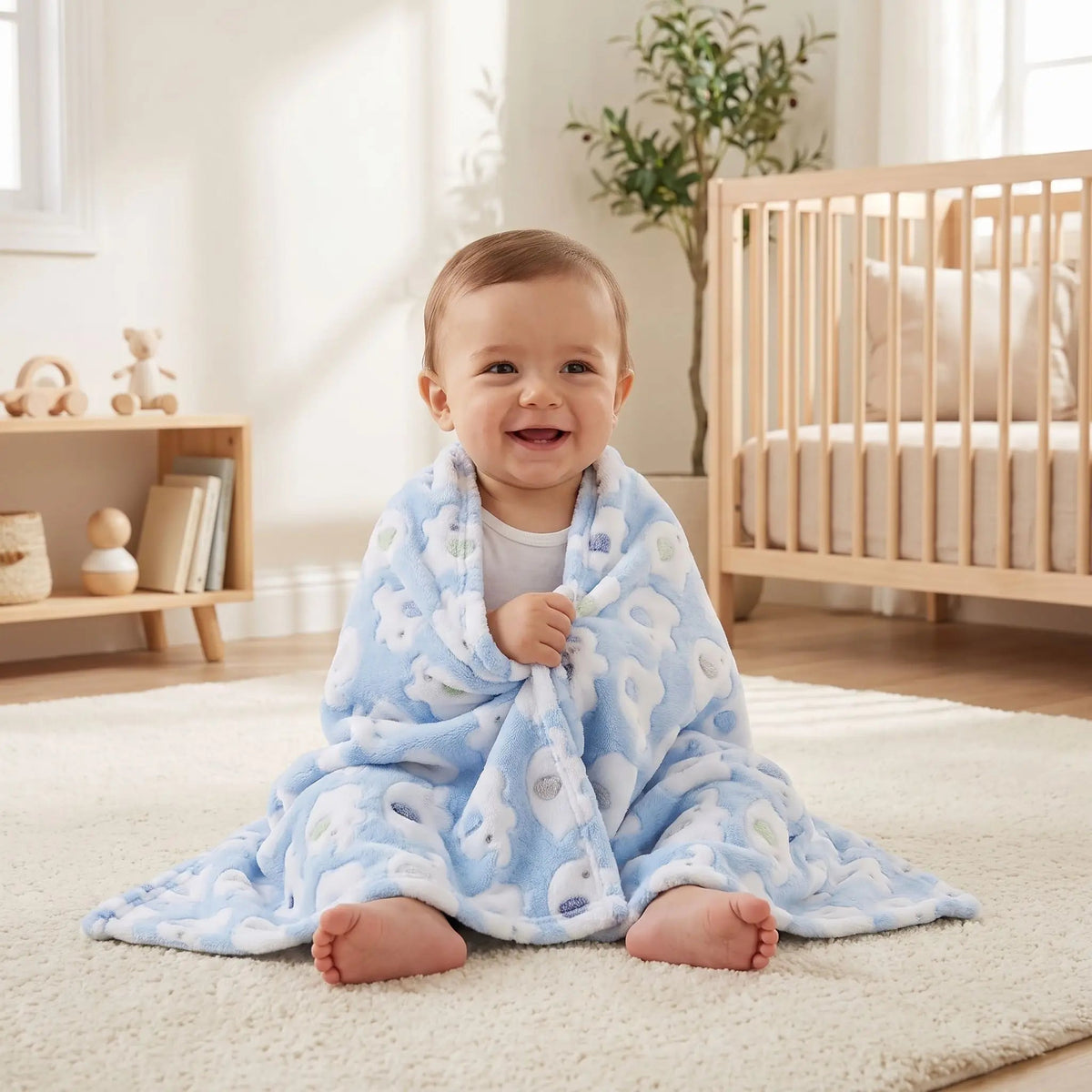 Couverture bébé | SoftTrunk™ - Mon accessoire Bébé