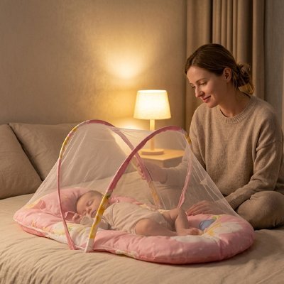 Lit moustiquaire bebe | Moskid™ - Mon accessoire Bébé