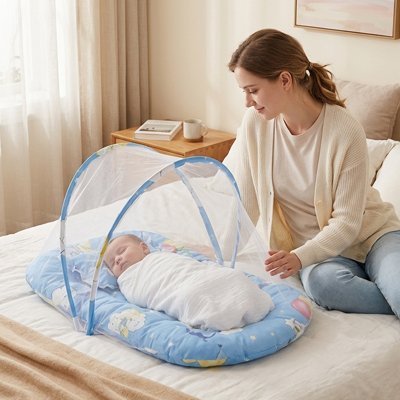 Lit moustiquaire bebe | Moskid™ - Mon accessoire Bébé