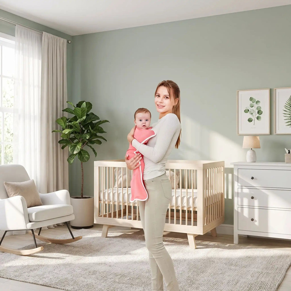 turbulette bébé | Coton Naturel™ - Mon accessoire Bébé
