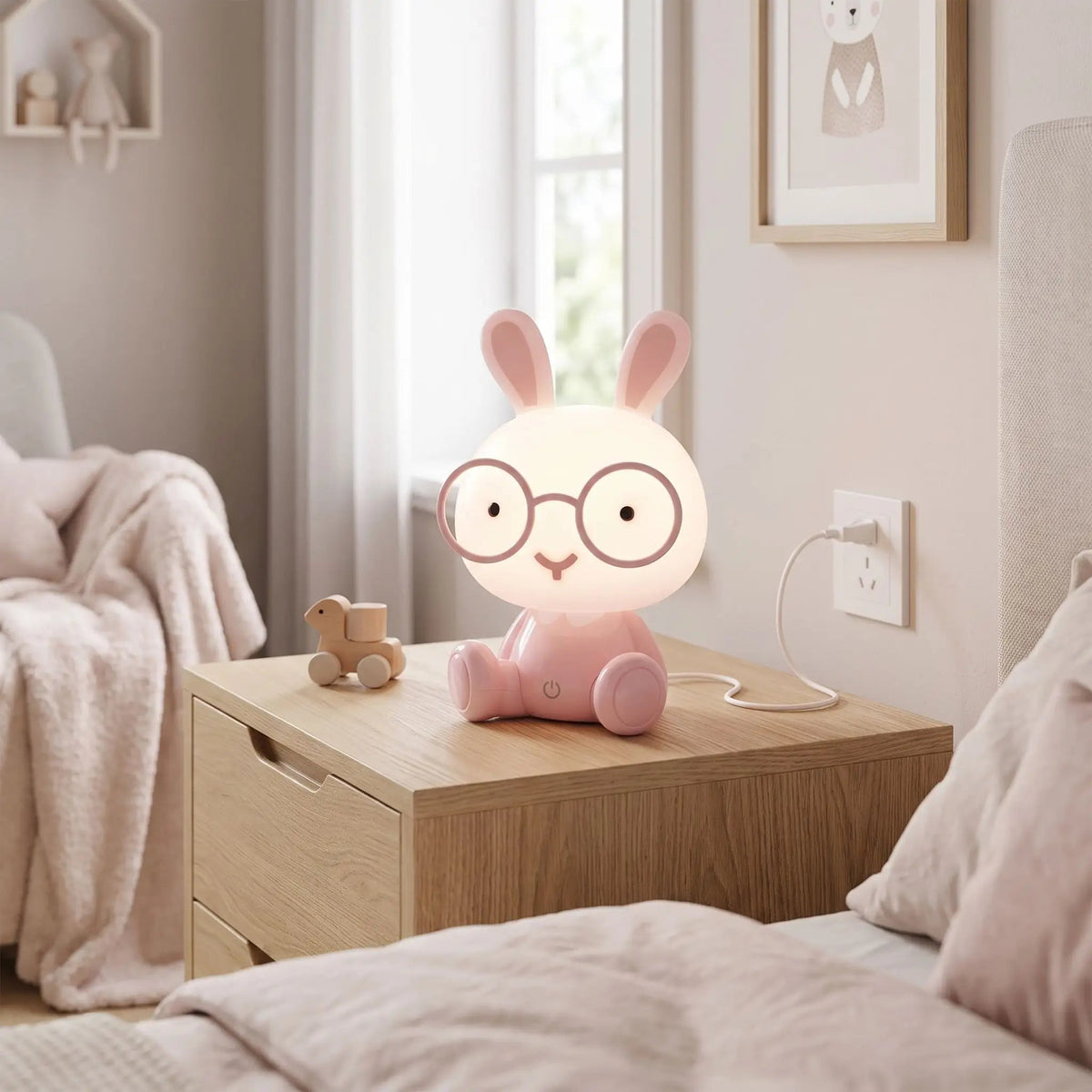 Veilleuse bébé | Lapin-Apaisant™ - Mon accessoire Bébé