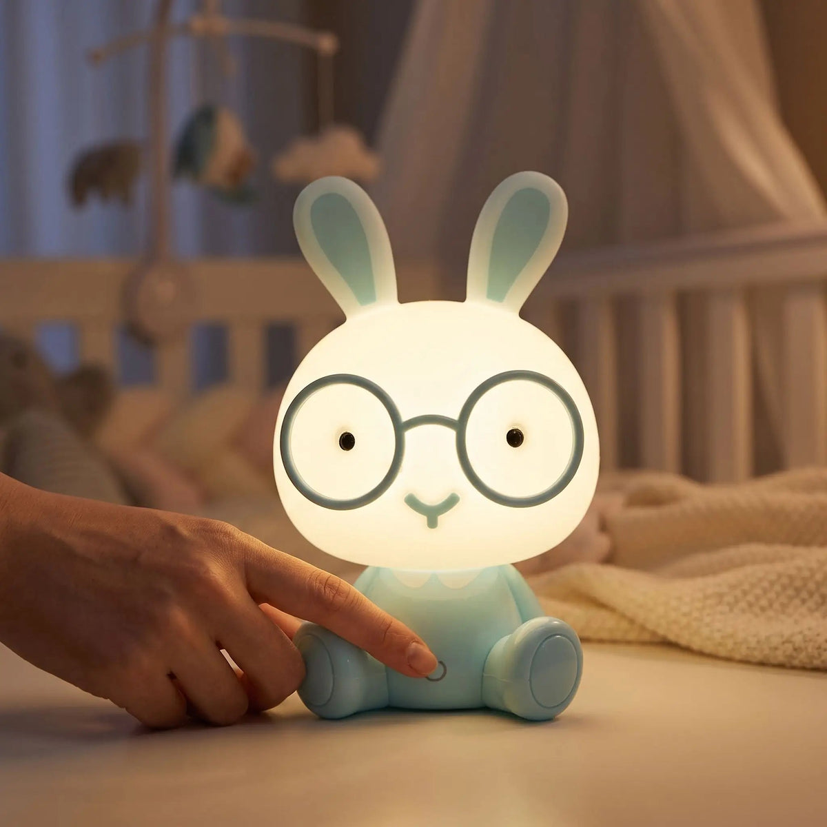 Veilleuse bébé | Lapin-Apaisant™ - Mon accessoire Bébé