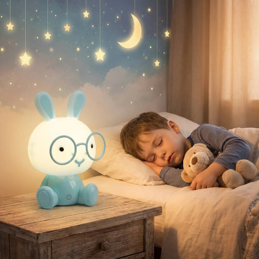 Veilleuse bébé | Lapin-Apaisant™ - Mon accessoire Bébé