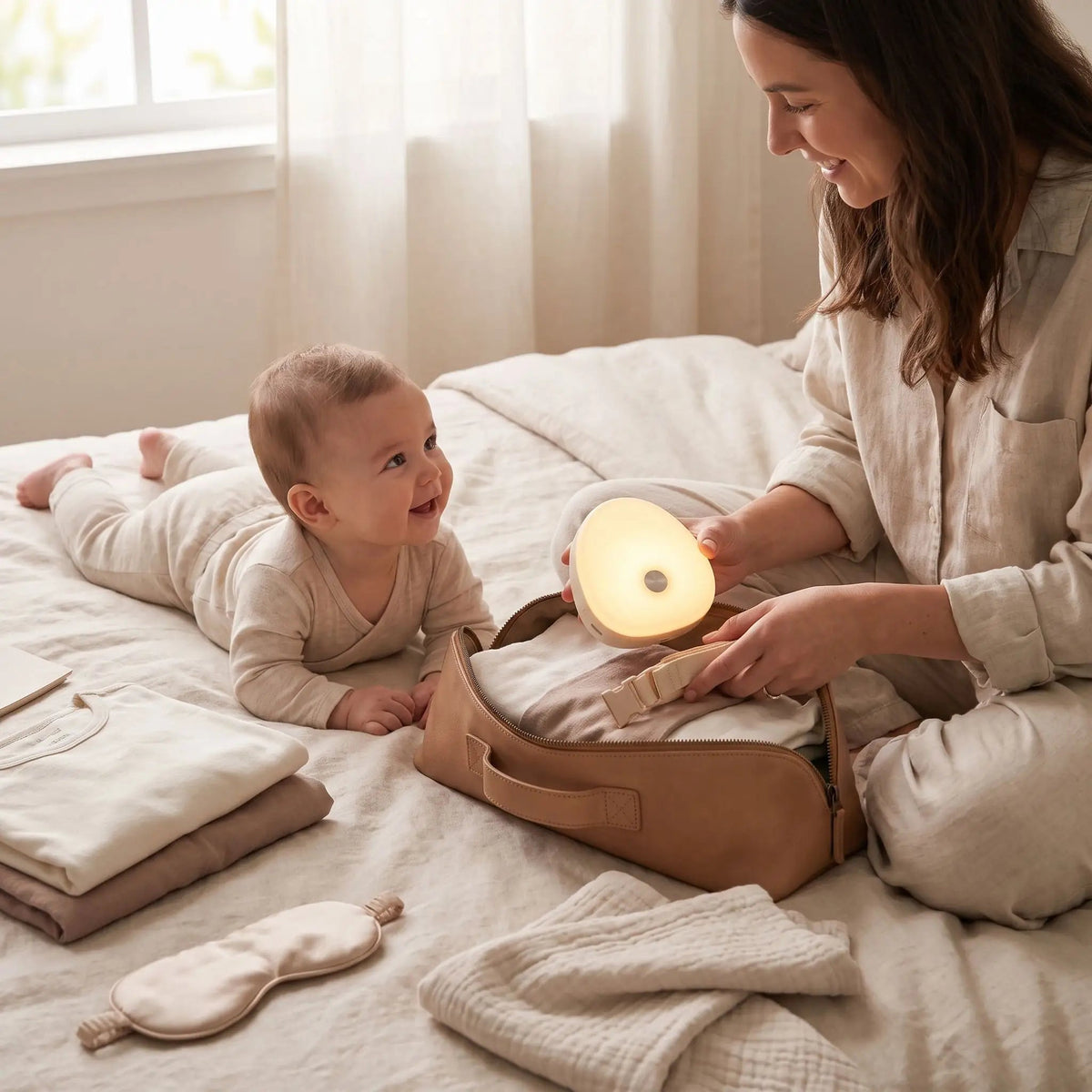 Veilleuse bruit blanc | Sommeil Paisible™ - Mon accessoire Bébé